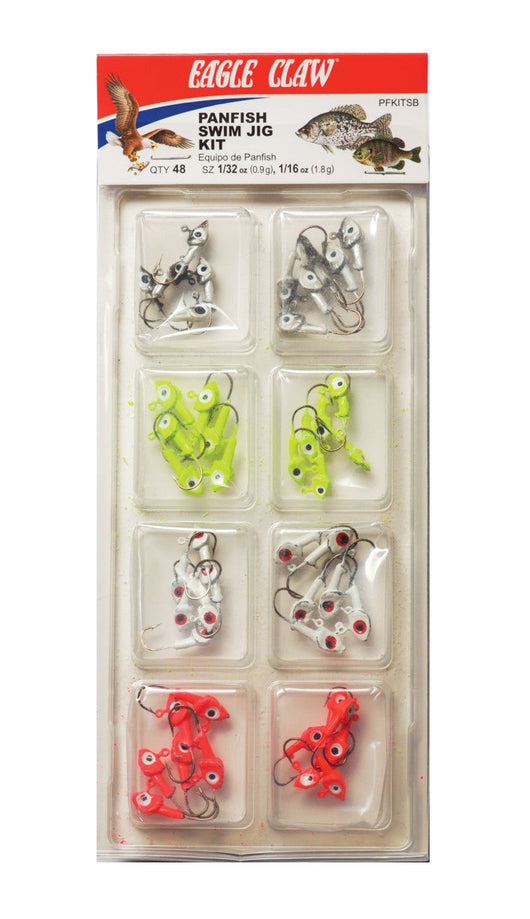 Eagle Claw Panfish Swim Jig Kit