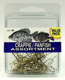 Crappie/Panfish 46 pc hook assortment